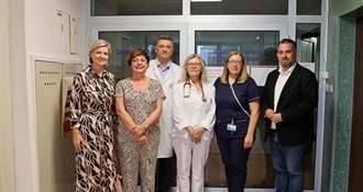 Župan Golubić u posjetu OB u Koprivnici: Županija nabavila novu opremu za Odsjek neonatologije