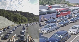 Ponovno gužve prema moru: Kolona na Trakošćanu 4 km, na Bajakovu 10 km, na A1 prometna, pas i auto u kvaru