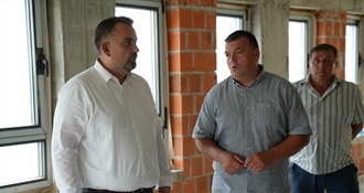 Župan Golubić u posjetu Općini Gornja Rijeka – obišao školu i ambulantu i razgovarao o važnim projektima