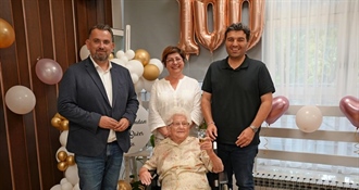 Marija Sačer u koprivničkom Domu proslavila 100. rođendan, čestitao joj i župan Golubić