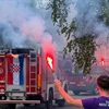 Novi Marof priredio svečani doček mladim vatrogascima nakon velikog uspjeha na međunarodnom natjecanju u Češkoj