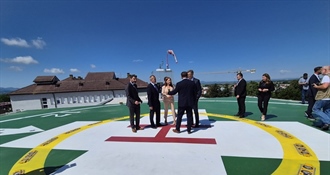 Helidrom na krovu zgrade Centralnog operacijskog bloka Opće bolnice Varaždin dobio je službeno odobrenje za uporabu