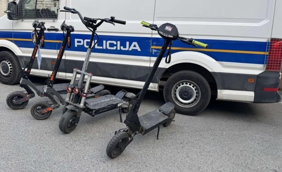 Zagorska policija u nadzoru prometa utvrdila 12 prekršaja, maloljetniku oduzet električni romobil