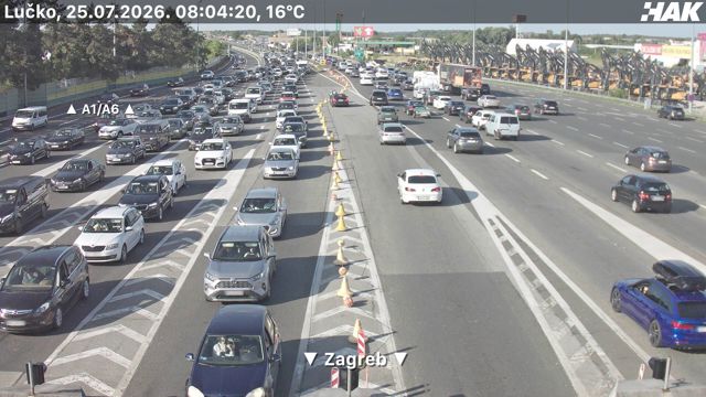 Kao da su svi krenuli na more: velike gužve na autocestama i naplatnima