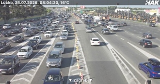 Kao da su svi krenuli na more: velike gužve na autocestama i naplatnima