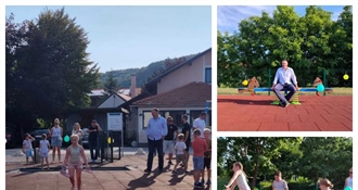 Madžarevo dobilo novo dječje igralište: Najmlađi odmah isprobali nove sprave
