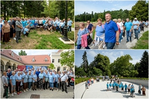 Rekordan odaziv u Arboretumu Opeka: Oko 500 umirovljenika obilježilo Svjetski dan djedova, baka i starijih osoba, pridružio im se i župan Stričak