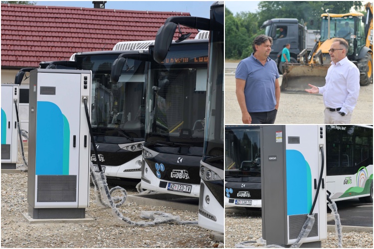 Završen važan projekt za javni prijevoz Ludbrega: Električni autobusi dobili pet novih punionica