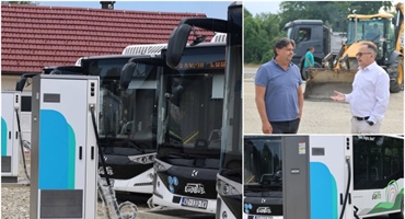 Završen važan projekt za javni prijevoz Ludbrega: Električni autobusi dobili pet novih punionica