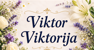 Danas imendan slave Viktor i Viktorija – znate li što znače njihova imena?