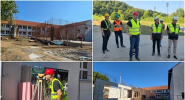 Župan Kolar u obilasku radova na dogradnji škole u Donjoj Stubici: projekt vrijedan gotovo tri milijuna eura napreduje prema planu