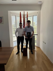 Načelnik Solar upriličio prijem za europskog prvaka Matiju Šmaguca