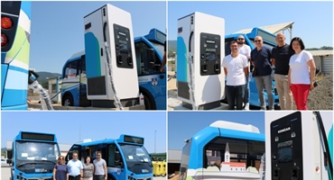 Krapina dobila infrastrukturu za električne autobuse: U Bobovju završene dvije suvremene brze punionice