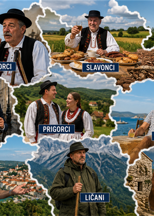 Zagorci tuže, Dalmatinci odgađaju, Slavonci časte: Kakvi su Hrvati iz različitih krajeva?