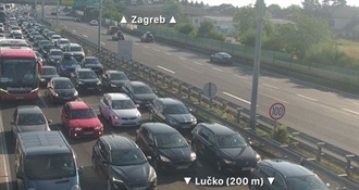Gužve na cestama diljem Hrvatske: Na Lučkom kolone do 12 kilometara