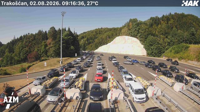 Pojačan promet prema moru: Kolone na autocestama - kod Trakošćana kolona 1,5 km, nesreća usporava promet na A3