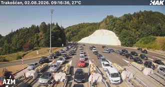Pojačan promet prema moru: Kolone na autocestama - kod Trakošćana kolona 1,5 km, nesreća usporava promet na A3