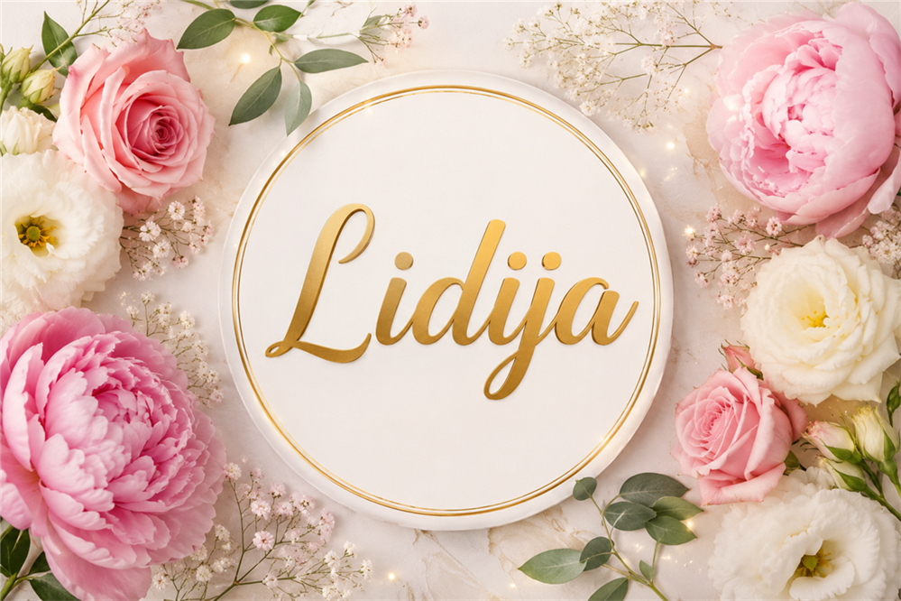 Danas imendan slave Lidije