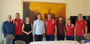 Gradonačelnik Bosilj održao prijem za predstavnike Hrvatskog vaterpolskog saveza