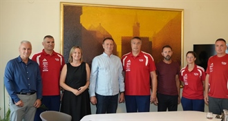 Gradonačelnik Bosilj održao prijem za predstavnike Hrvatskog vaterpolskog saveza
