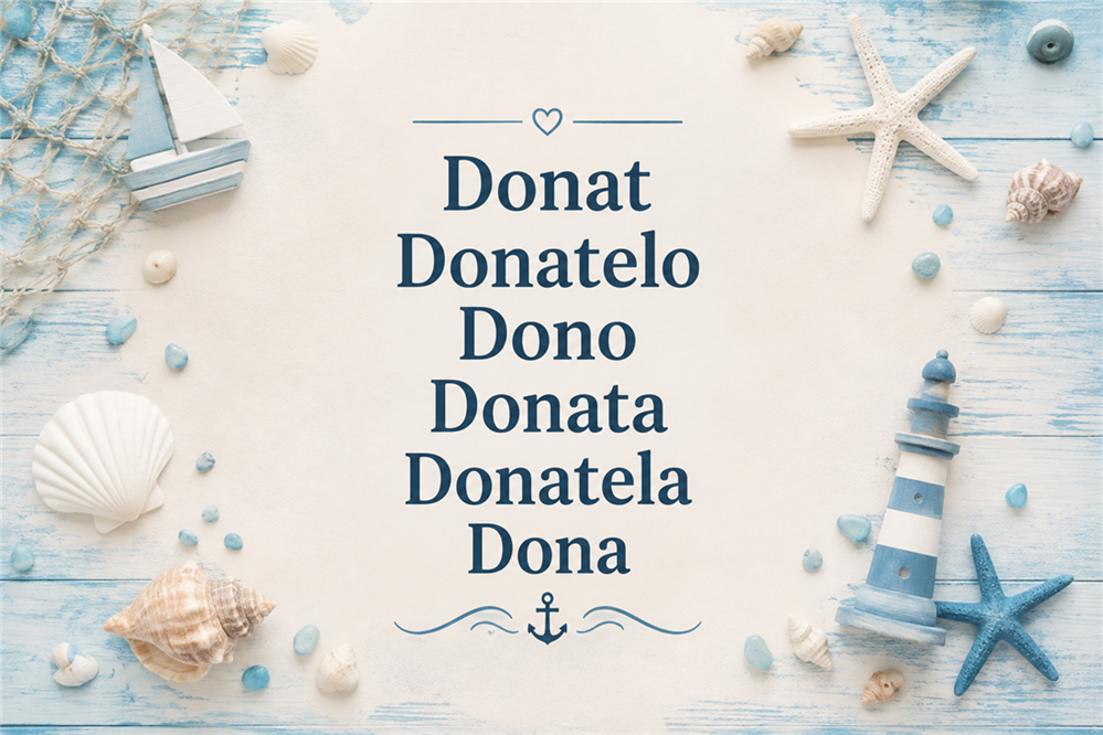 Danas imendan slave Donat, Donatela, Donata i Dona – doznajte značenje ovih imena