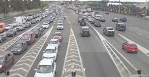 Zastoji i nesreće na autocestama, prema moru kilometarske kolone