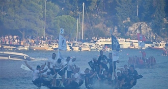 Najtrofejnija ekipa u povijesti Maratona lađa, Gusari iz Komina, veslala je u lađi koja je ponosno nosila ime Varaždinske županije te obilježja Tigrova i Roda