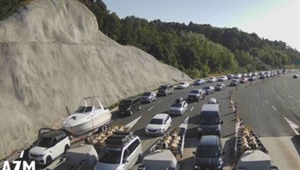 Gužve prema moru: Prometne nesreće i zastoji – na Trakošćanu kolona 1km, prometna na A1 i A4