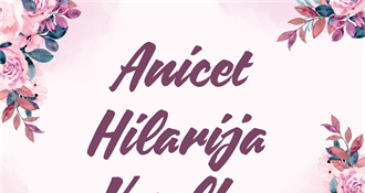 SRETAN IM IMENDAN Danas su slavljenice Anicet, Hilarija i Veselka