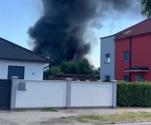 Izbio požar u tvrtki u Varaždinu, čula se i eksplozija – vatrogasci su na terenu