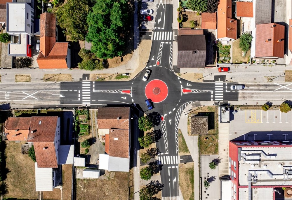 Varaždin dobio novi mini rotor: Na raskrižju uvedeno ograničenje brzine od 30 km/h
