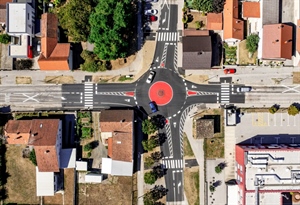 Varaždin dobio novi mini rotor: Na raskrižju uvedeno ograničenje brzine od 30 km/h