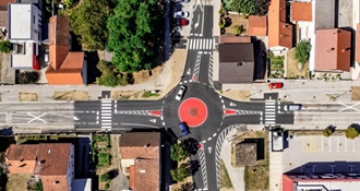 Varaždin dobio novi mini rotor: Na raskrižju uvedeno ograničenje brzine od 30 km/h