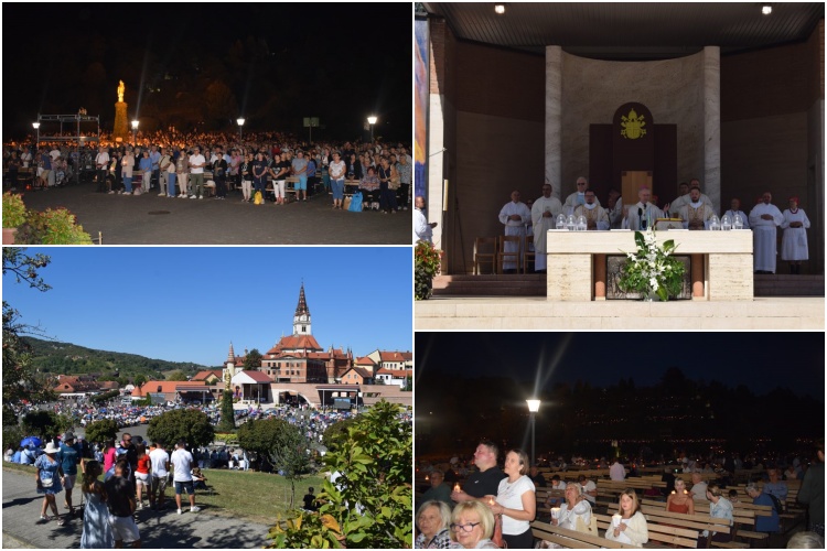 Velika Gospa u Mariji Bistrici: Svečano proslavljena svetkovina u našem najvećem marijanskom svetištu