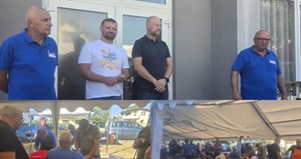 Branitelji po 16. put 'ukrstili' kuhače: Počela tradicionalna manifestacija u kuhanju kotlovine u Oroslavju