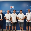 Braća Jalušić na prijemu kod župana Posavca nakon povijesnog uspjeha u oranju