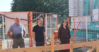 Gradonačelnica Cividini obišla radove na OŠ Ivanovec – škola će dogradnjom dobiti 15 učionica