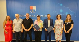 Župan Posavec potpisao ugovor: Dograđena OŠ Prelog i sportska dvorana Graditeljske škole dobivaju novu opremu