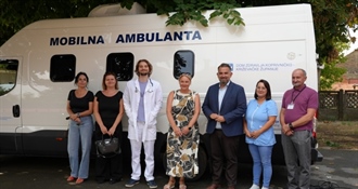 Župan Golubić obišao mobilnu ambulantu u Sirovoj Kataleni: Važan iskorak u približavanju zdravstvene skrbi