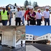 Nova zgrada OŠ Nedelišće i Centar za starije osobe poprimaju konačan izgled, radove obišao župan Posavec
