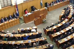 Danas izvanredna sjednica Sabora zbog otpada u Gospiću – neće se pojaviti ni Plenković ni Milanović