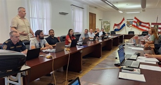 Provjerena spremnost sustava civilne zaštite za odgovor na potres – Županijska palača  domaćin simulacijske vježbe GRECALE Ivanec 2026