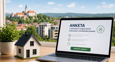 Varaždinska županija uputila poziv građanima: Do 24. kolovoza ispunite anketu o potrebama stanovanja