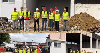 Investicija od 7,4 milijuna eura: Škola u Svetom Križu Začretju dobiva nove moderne prostore i sportsku dvoranu, radove obišao župan Kolar