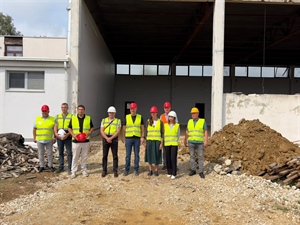 Investicija od 7,4 milijuna eura: Škola u Svetom Križu Začretju dobiva nove moderne prostore i sportsku dvoranu, radove obišao župan Kolar