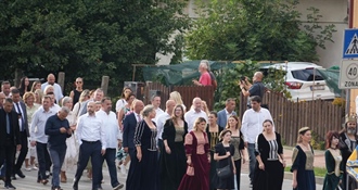 Župan Kolar posjetio Renesansni festival u Koprivnici i sudjelovao u svečanoj povorci