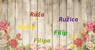 Današnji slavljenici su Ruža, Ružica, Filip i Filipa – sretan im imendan!