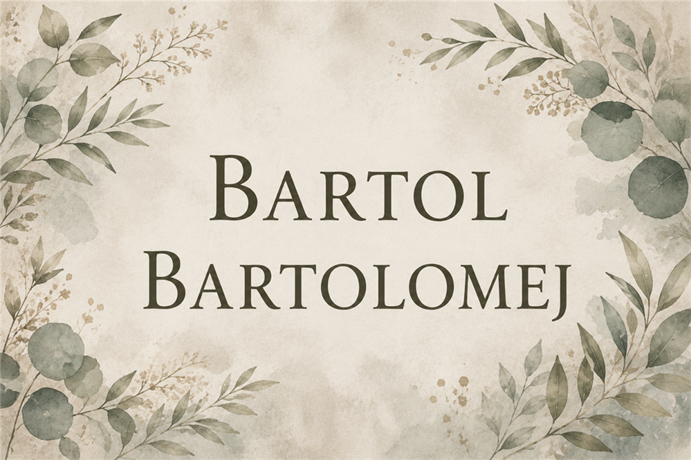 Danas imendan slave Bartol i Bartolomej – znate li što znače ova imena?