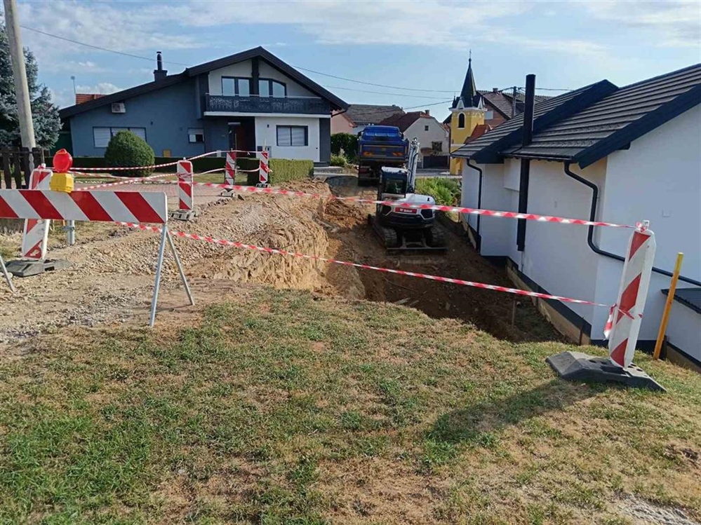 U čakovečkom prigradskom naselju Mihovljan sanira se klizište, radovi su vrijedni 110 tisuća eura