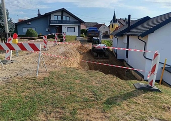U čakovečkom prigradskom naselju Mihovljan sanira se klizište, radovi su vrijedni 110 tisuća eura